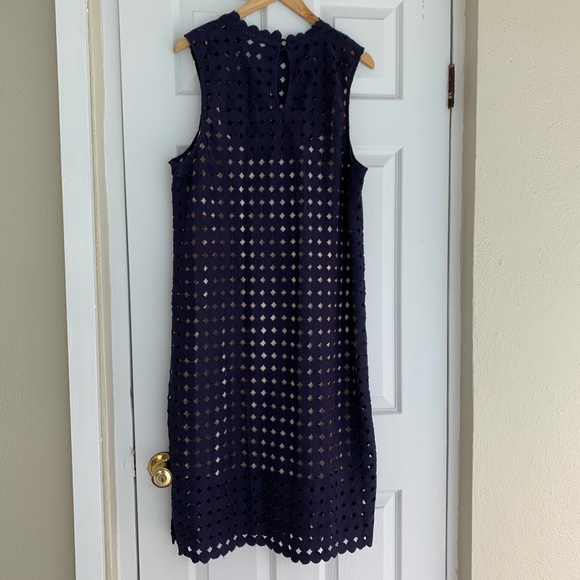 Anthropologie Maeve Navy Dress - Picture 6 of 8
